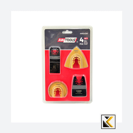 4-delige zaagbladenset voor multitool AW54083