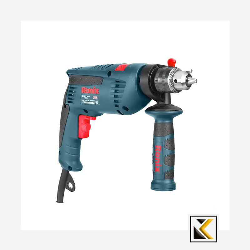 Meister Schlagbohrmaschine 850 W, MSB850 - Schnellspannbohrfutter - Drehzahl-Vorwahl - Zusatzhandgriff & Tiefenanschlag/Bohrhammer/Bohrmaschine/Schlagbohrer für Holz, Metall & Beton / 5452270 Meister Schlagbohrmaschine 850 W, MSB850 - Schnellspannbohrfutter - Drehzahl-Vorwahl - Zusatzhandgriff & Tiefenanschlag/Bohrhammer/Bohrmaschine/Schlagbohrer für Holz, Metall & Beton / 5452270
