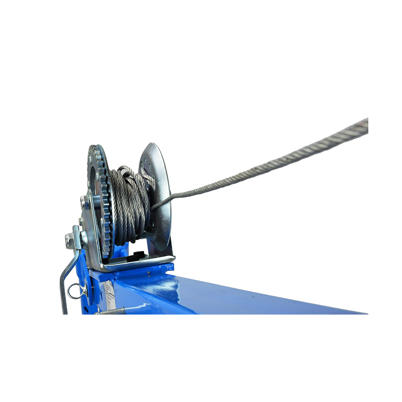 Hydraulische pick-up kraan met lier max. 450 kg
