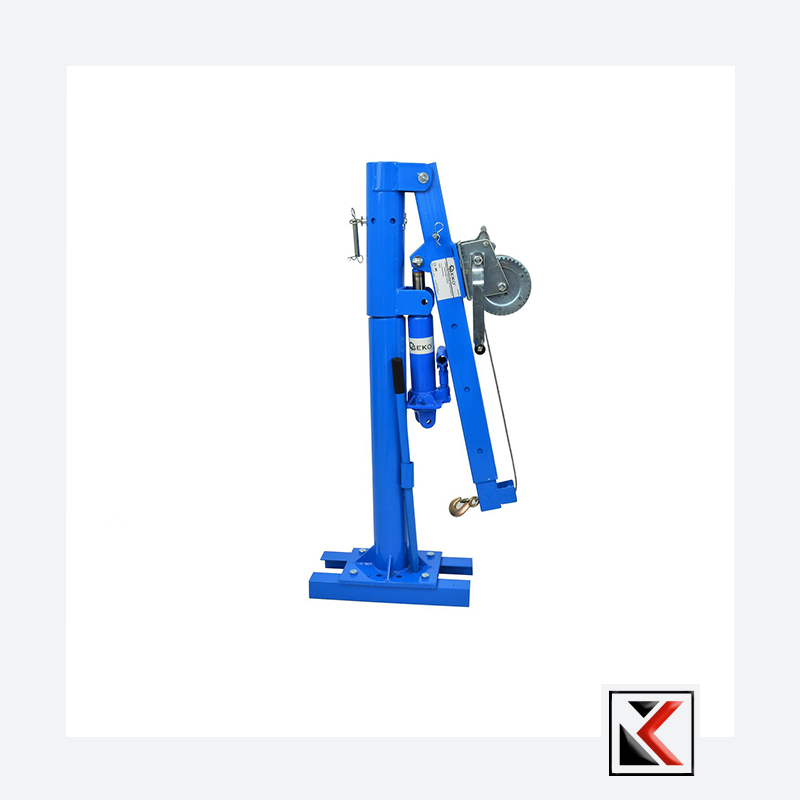 Hydraulische pick-up kraan met lier max. 450 kg 