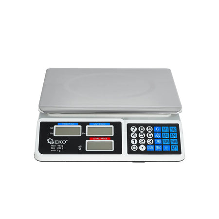 Elektronische LCD weegschaal tot 40 kg