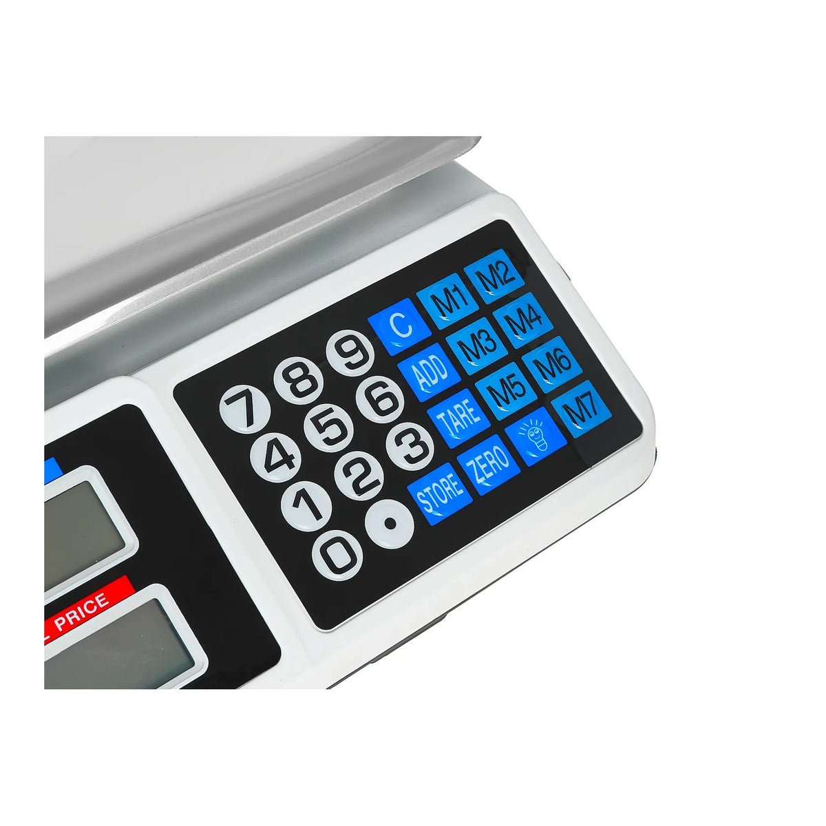 Elektronische LCD weegschaal tot 40 kg
