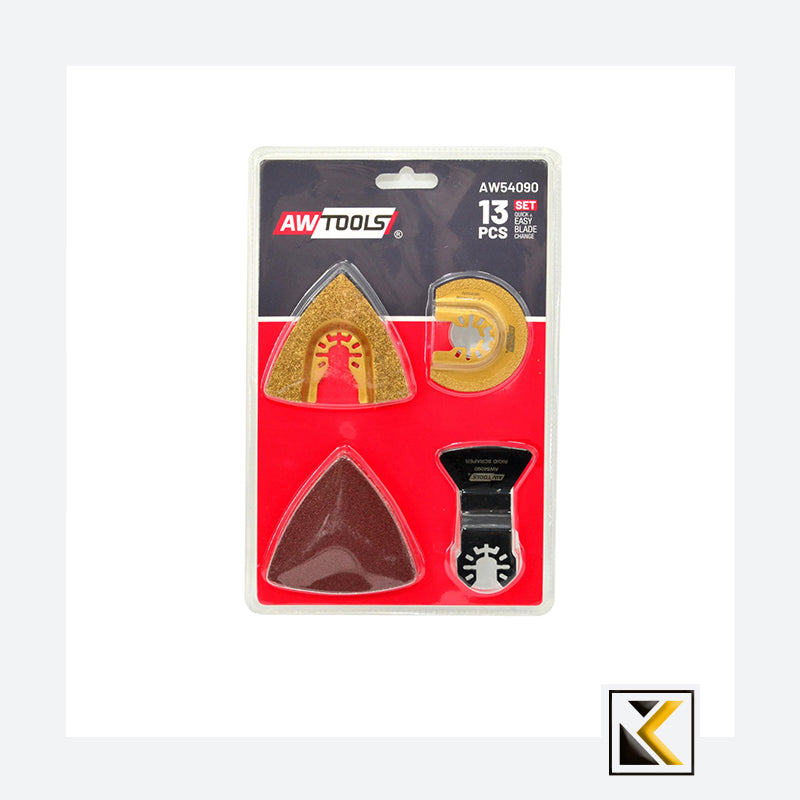 13 delige zaagbladenset voor multiftool AW54090