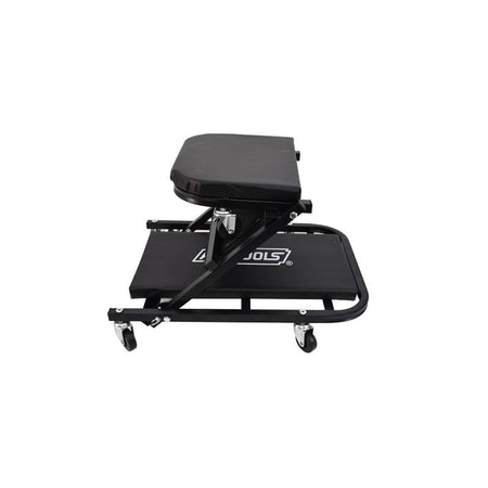 2 in 1 AWTools Garage ligkar en werkplaats kruk