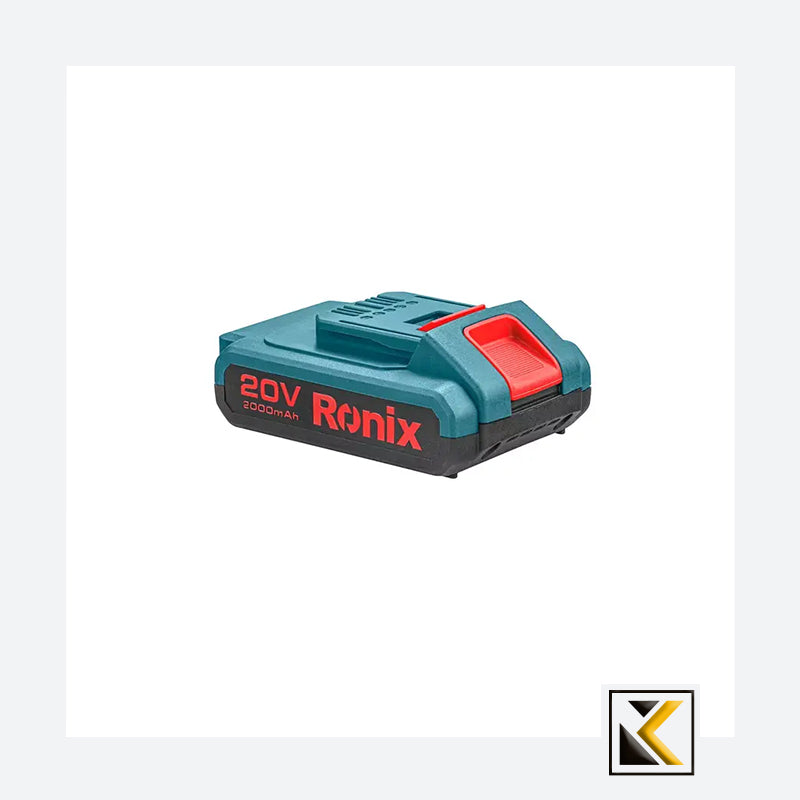 20V accu 2A-borstelloze serie Ronix 8990