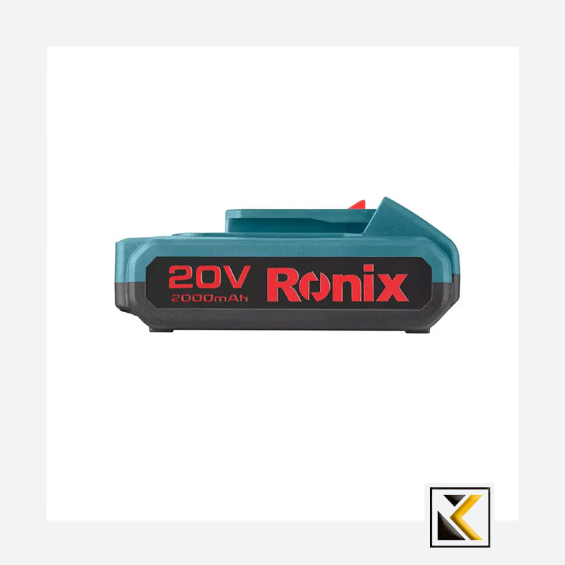 20V accu 2A-borstelloze serie Ronix 8990