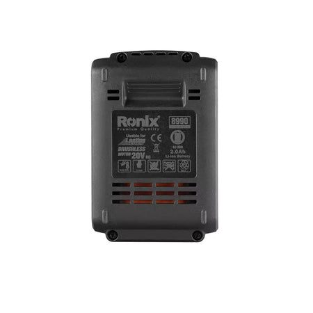 20V accu 2A-borstelloze serie Ronix 8990