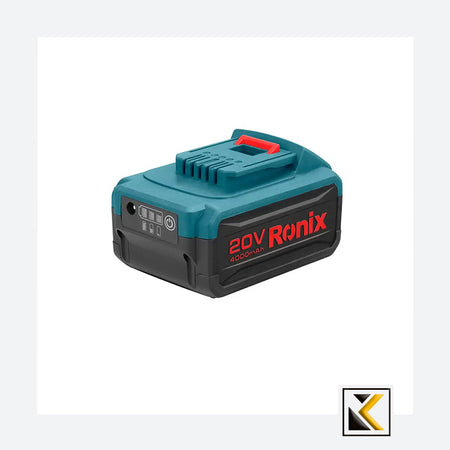 20V accu 4A-borstelloze serie Ronix 8991