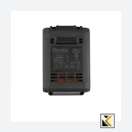 20V accu 4A-borstelloze serie Ronix 8991