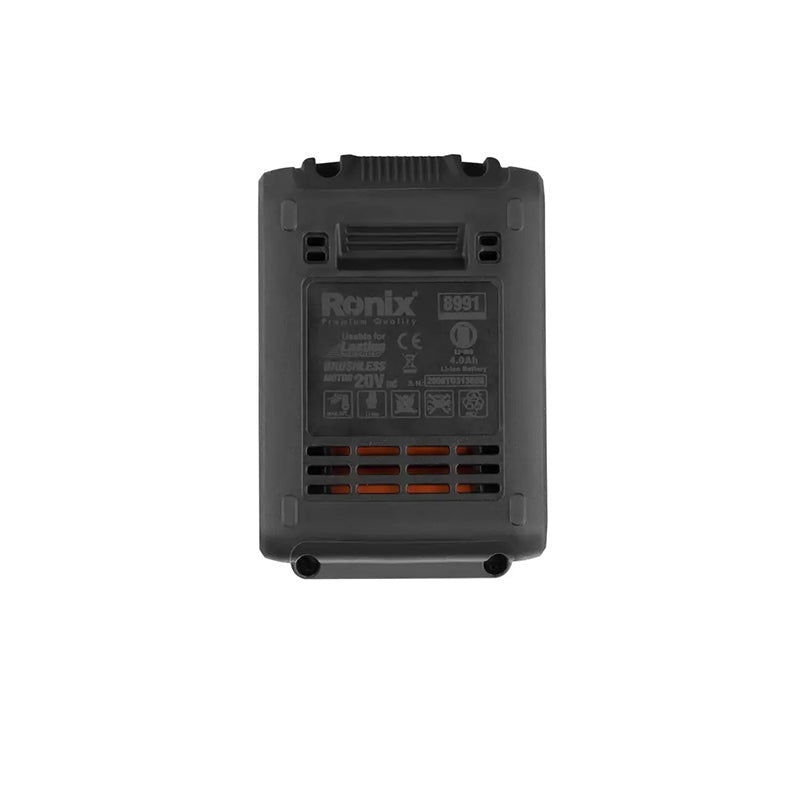 20V accu 4A-borstelloze serie Ronix 8991