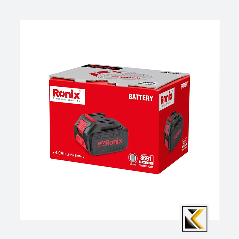 20V accu 4Ah Ronix 8691