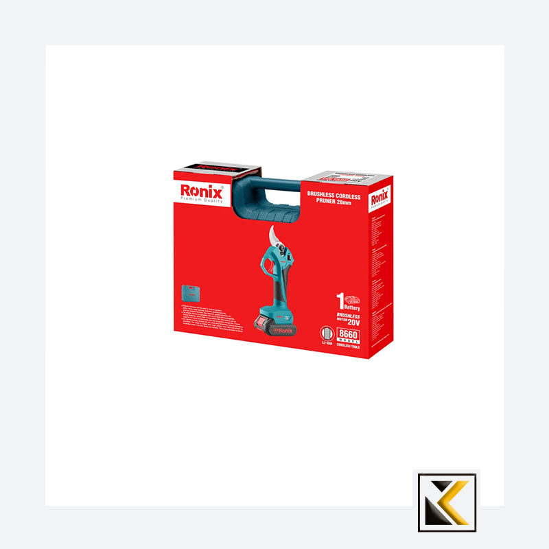 20V borstelloze accu snoeischaar 28 mm