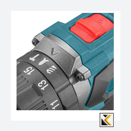 20V borstelloze slagboormachine 13 mm-45 Nm Ronix 8900