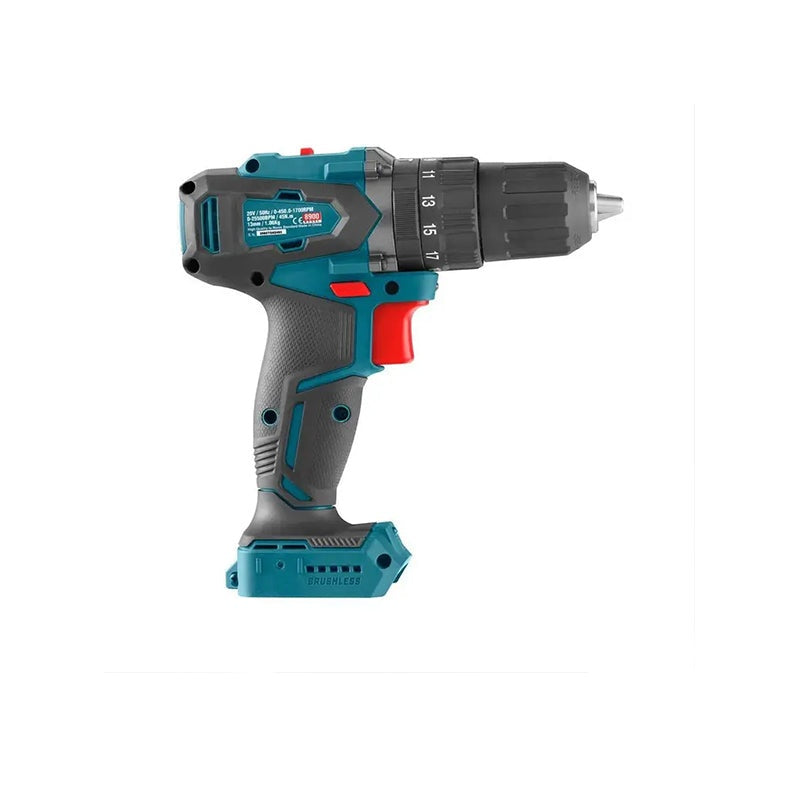 20V borstelloze slagboormachine 13 mm-45 Nm zonder accu