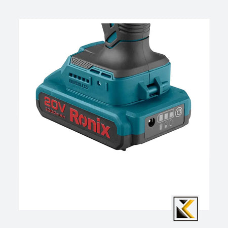 20V borstelloze slagboormachine 13 mm-45 Nm met accu