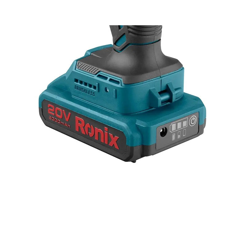 20V borstelloze slagboormachine 13 mm-45 Nm met accu