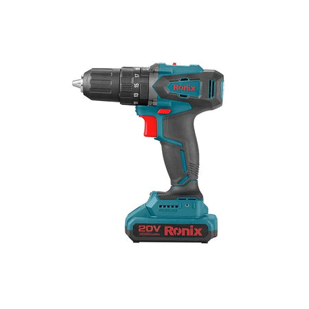20V borstelloze slagboormachine 13 mm-45 Nm met accu