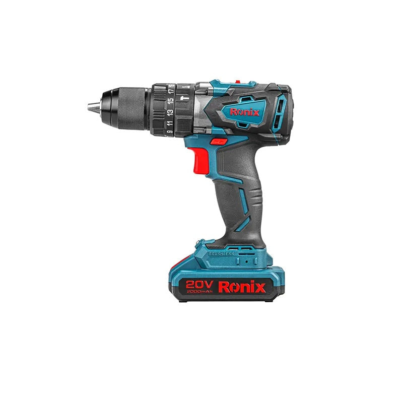 20V borstelloze slagboormachine 13 mm-55 Nm