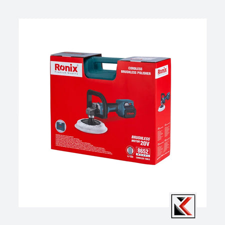 Ronix 8652 20V accu polijstmachine 150mm