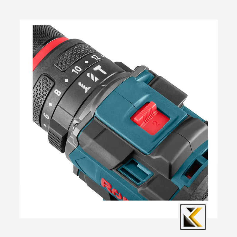 Ronix 20V draadloze 2-delige combiset (klopboormachine en mini-haakse slijper)