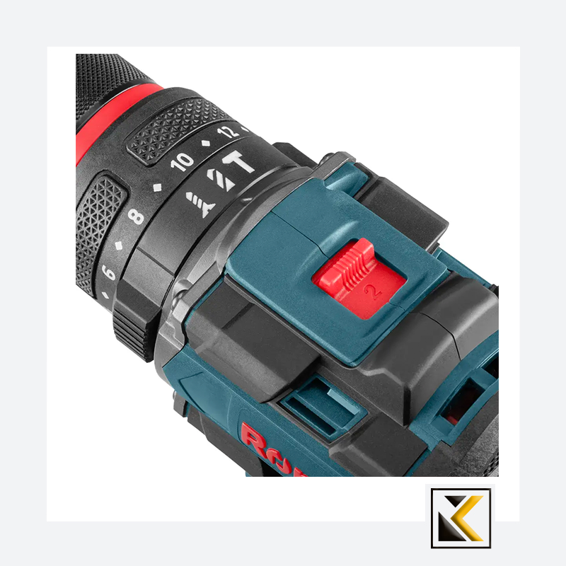 Ronix 20V draadloze 2-delige combiset (klopboormachine en roterende hamer)