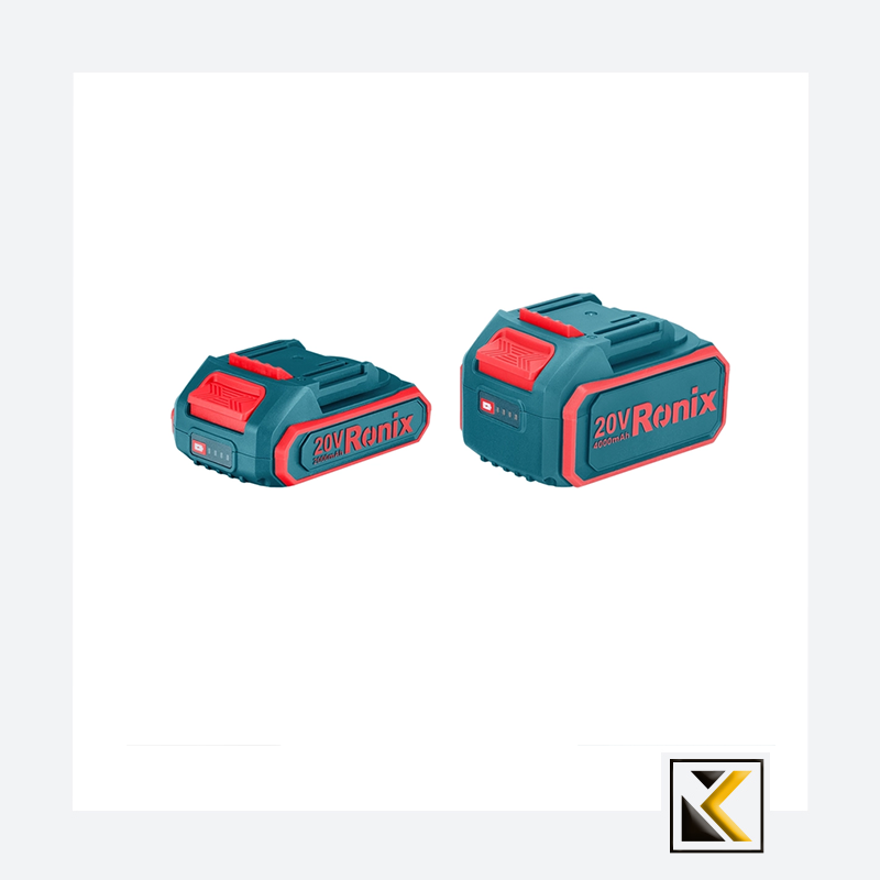 Ronix 20V draadloze 2-delige combiset (klopboormachine en roterende hamer)