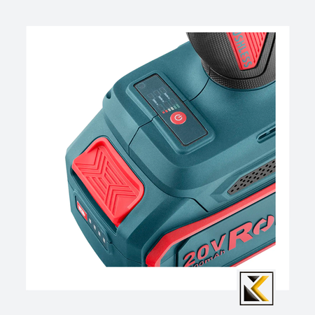 Ronix 20V draadloze 2-delige combiset (klopboormachine en slagmoersleutel)