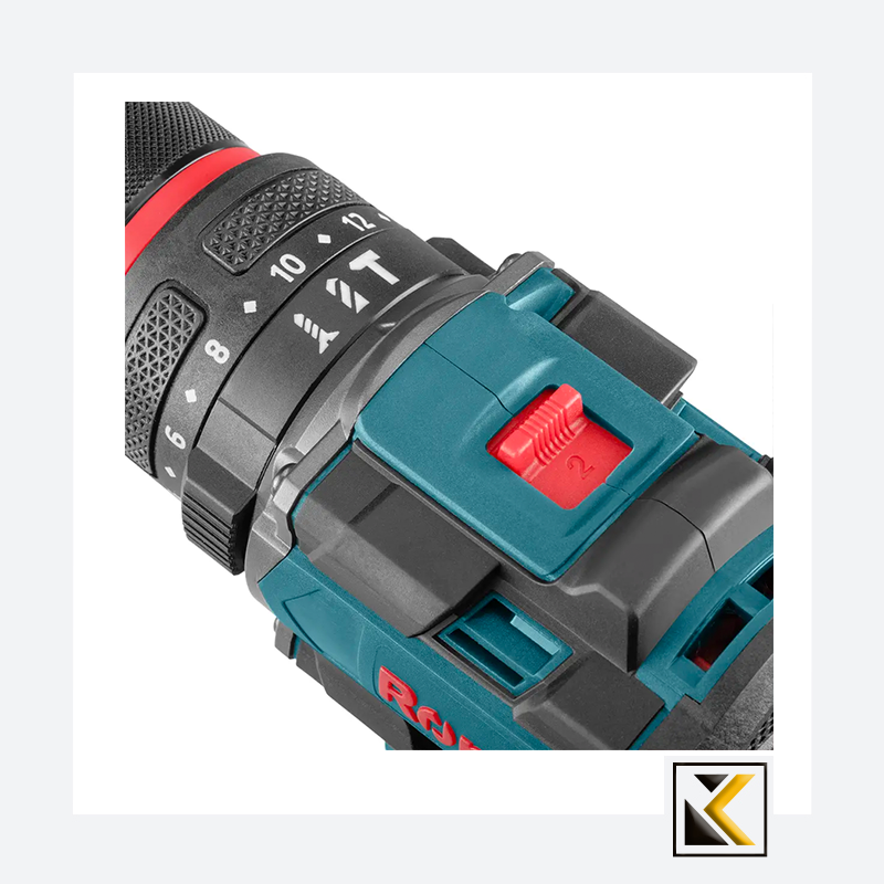 Ronix 20V draadloze 2-delige combiset (klopboormachine en slagmoersleutel)
