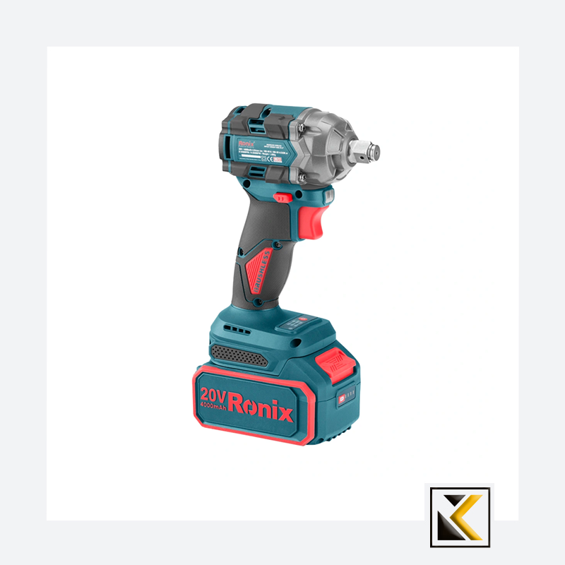 Ronix 20V draadloze 2-delige combiset (klopboormachine en slagmoersleutel)