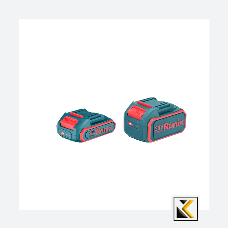 Ronix 20V draadloze 3-delige combiset (klopboormachine, roterende hamer en mini-haakse slijper)