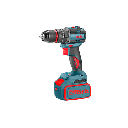 Ronix 20V draadloze 3-delige combiset (klopboormachine, roterende hamer en mini-haakse slijper)