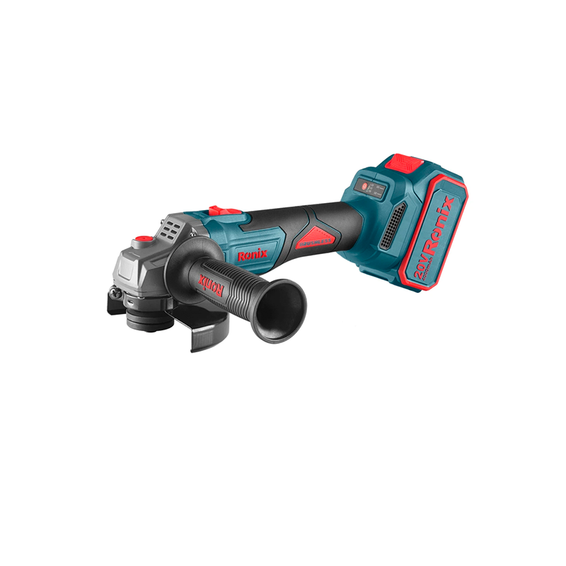 Ronix 20V draadloze 3-delige combiset (klopboormachine, roterende hamer en mini-haakse slijper)
