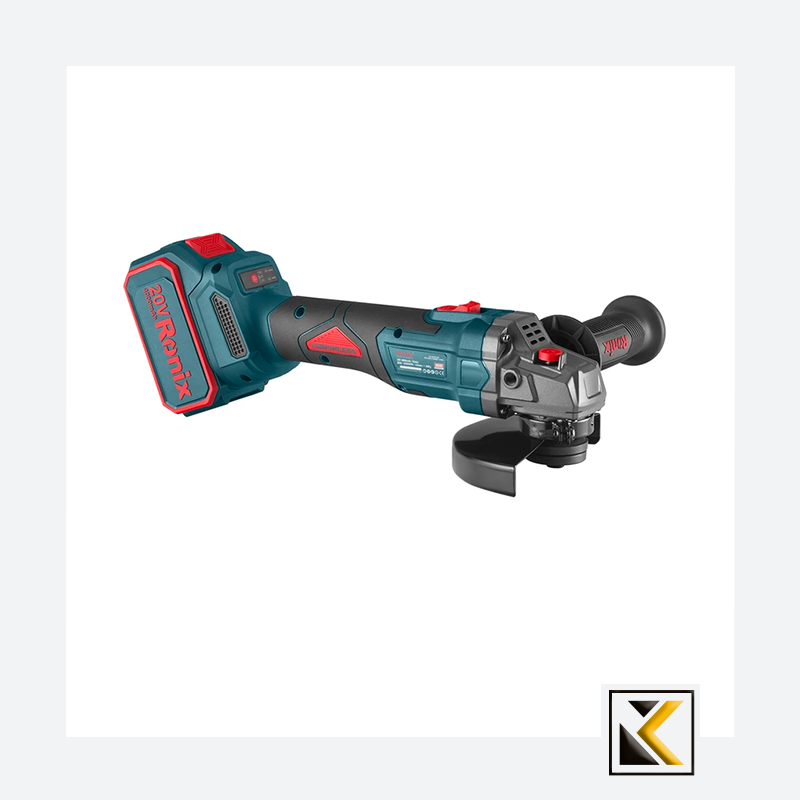 Ronix 20V draadloze 3-delige combiset (klopboormachine, roterende hamer en mini-haakse slijper)