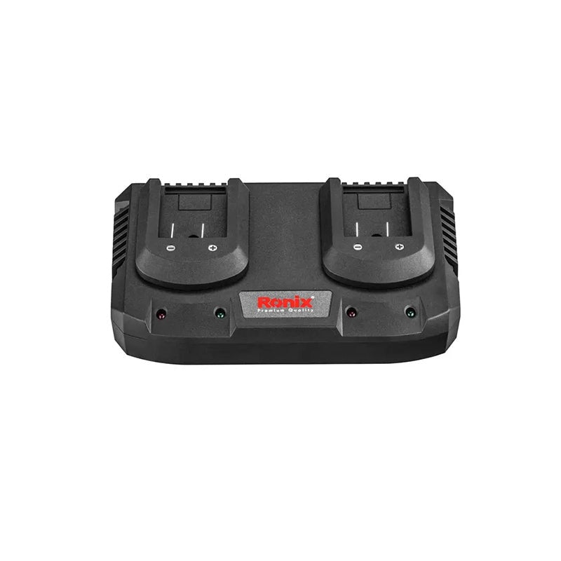 20V dubbele snellader 2.2A voor de Ronix serie