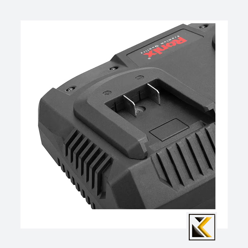 20V dubbele snellader 2.2A voor de Ronix serie