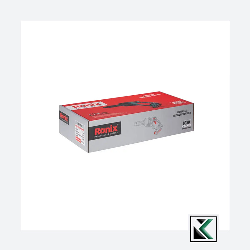 20V snoerloze hogedrukreiniger 24,5 bar