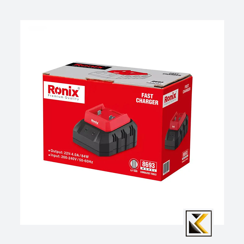 22V Snellader 2A Ronix 8693