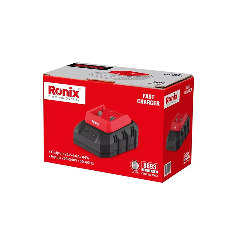 22V Snellader 4A Ronix 8693