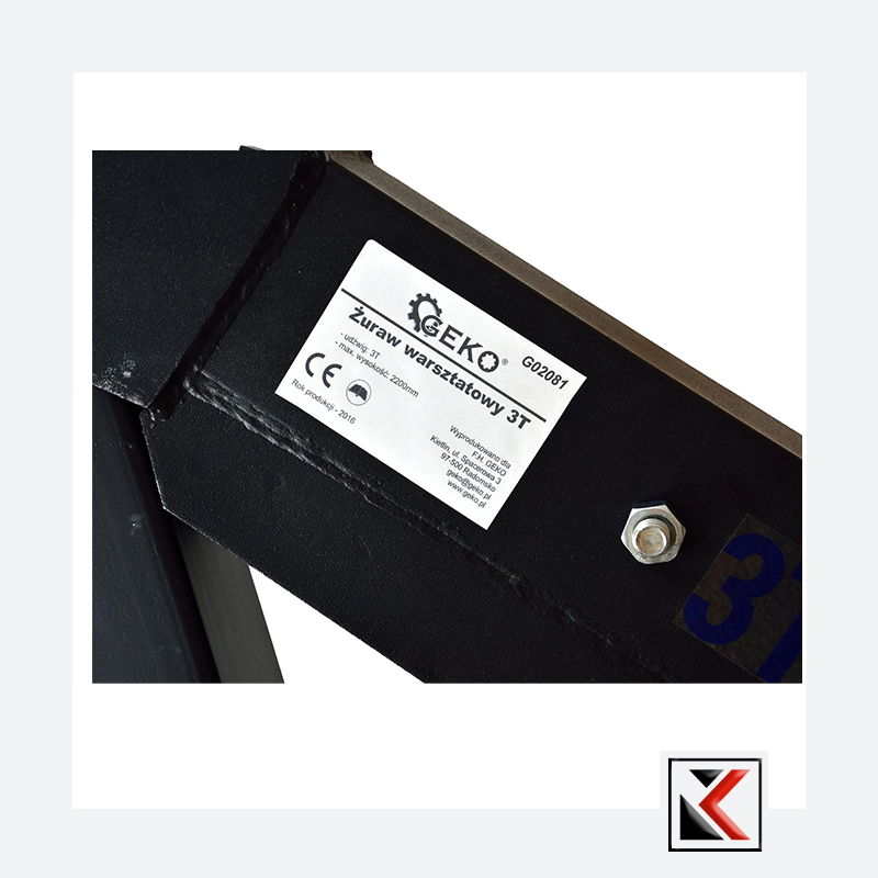 Werkplaatskraan 3T Geko