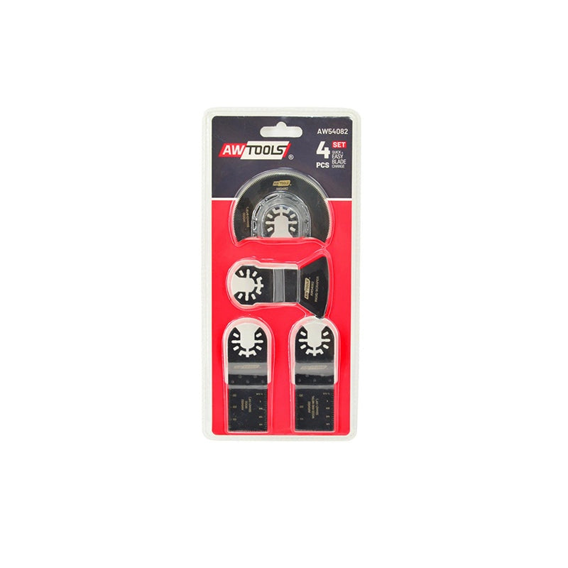 Zaagbladenset voor multitool 4 delig AW54082
