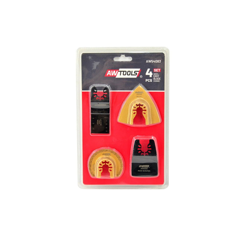 4-delige zaagbladenset voor multitool AW54083