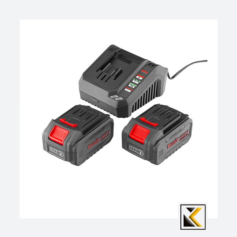 40V snellader 4.5 A-borstelloze Ronix serie