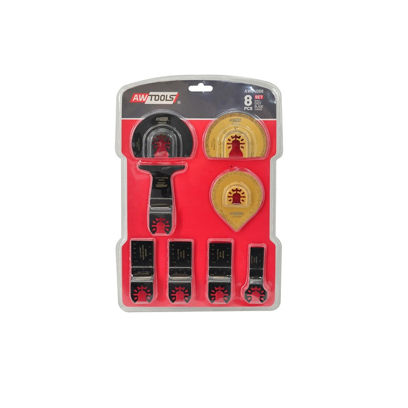 8 delige zaagbladenset voor multitool AW54088