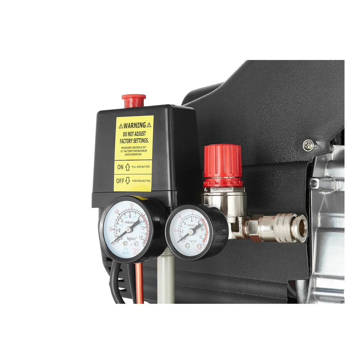Verticale oliecompressor 50L