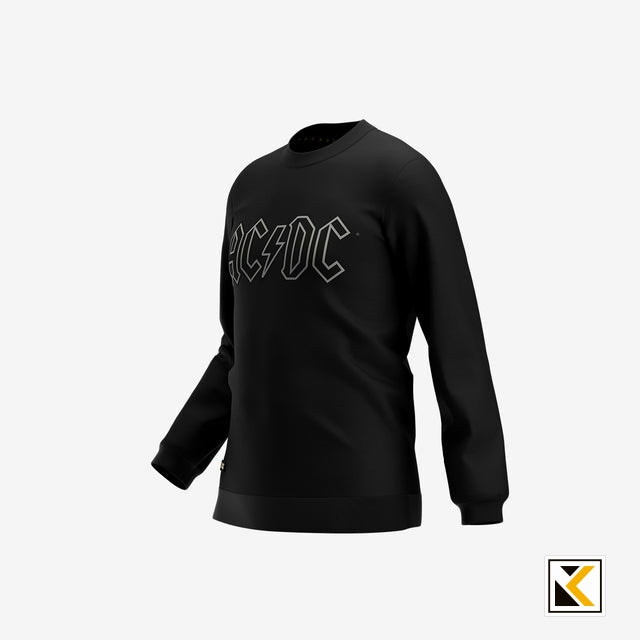 Acdc crewneck x black