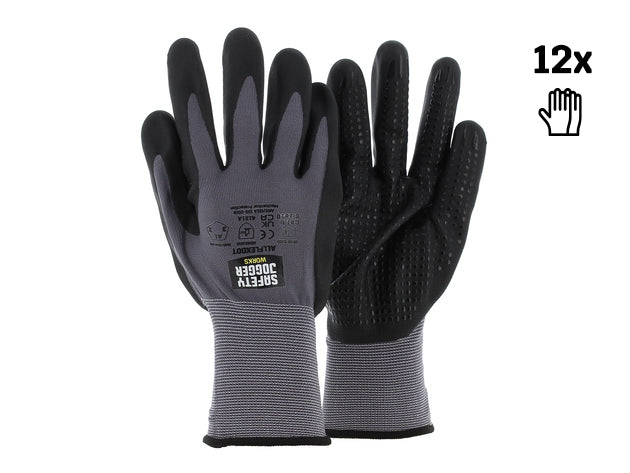 ALLFLEXDOP handschoenen Safety Jogger black