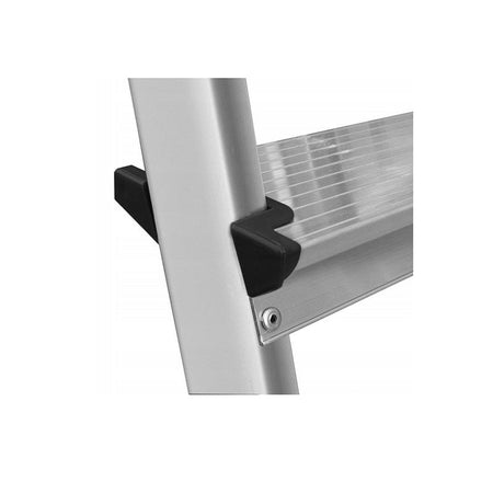 Aluminium ladder dubbelzijdig opvouwbare Trap 2x2 treden 125 Kg