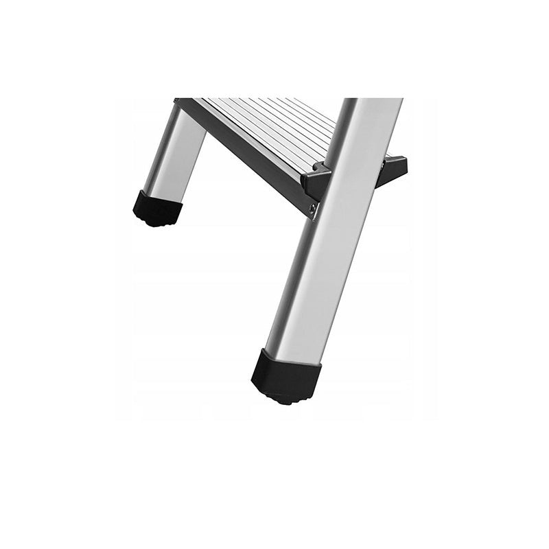 Aluminium ladder dubbelzijdig opvouwbare trap 2x3 treden 125 Kg
