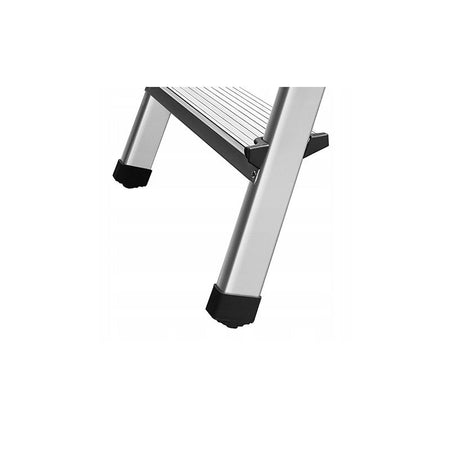Aluminium ladder dubbelzijdig opvouwbare trap 2x4 treden 125 Kg