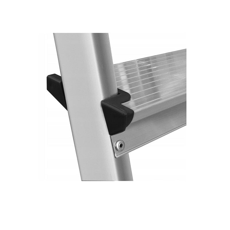 Aluminium ladder dubbelzijdig opvouwbare Trap 2x5 treden 125 Kg